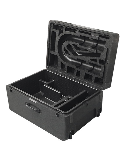 Equipaje portátil texturizado EPP | Estuche protector personalizado de alta gama para instrumentos de precisión 